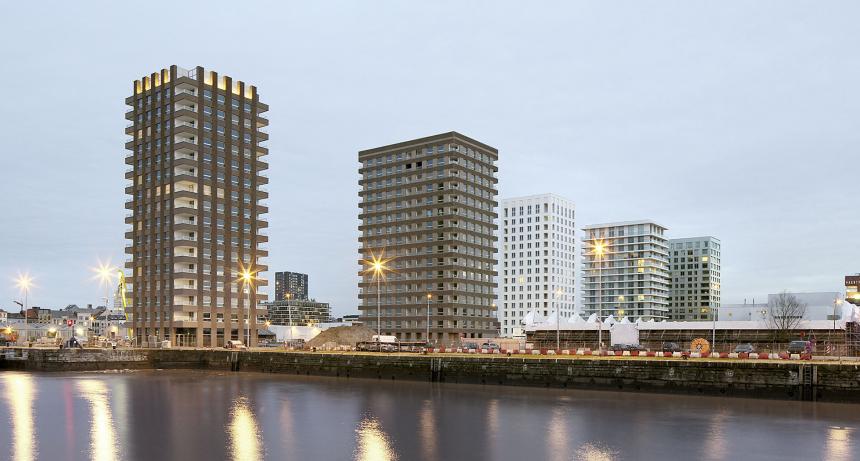 Towers T5 & T6 on Westkaai